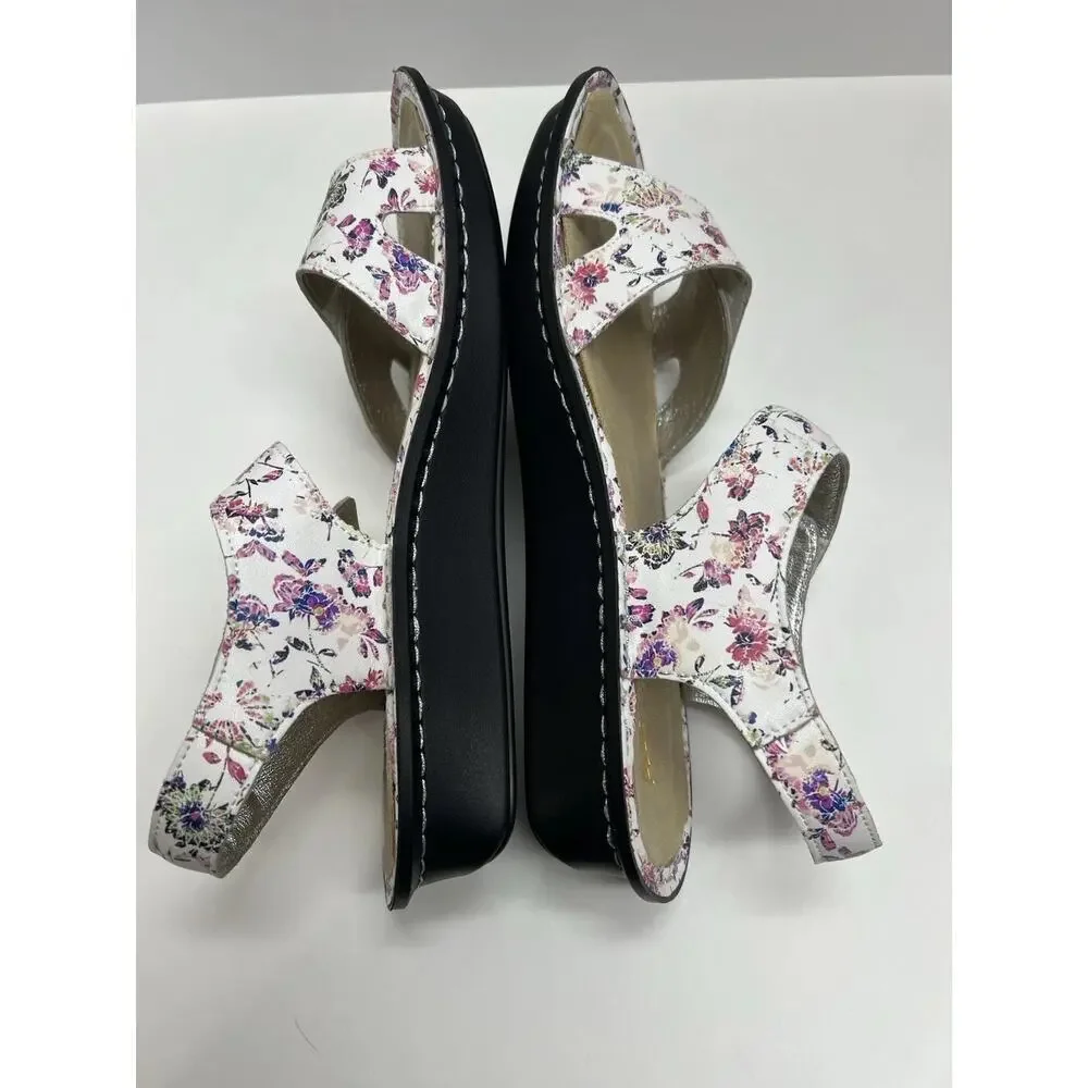 Alegria Women’s Vienna Floral Sandals Comfort Classic Size 42 11.5/12 New
